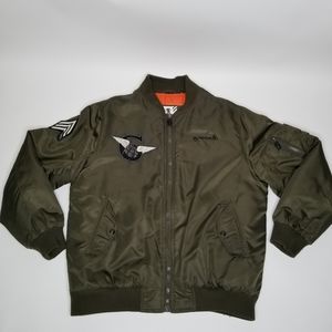 Grenade Bomber Jacket Big Flag patch size Large